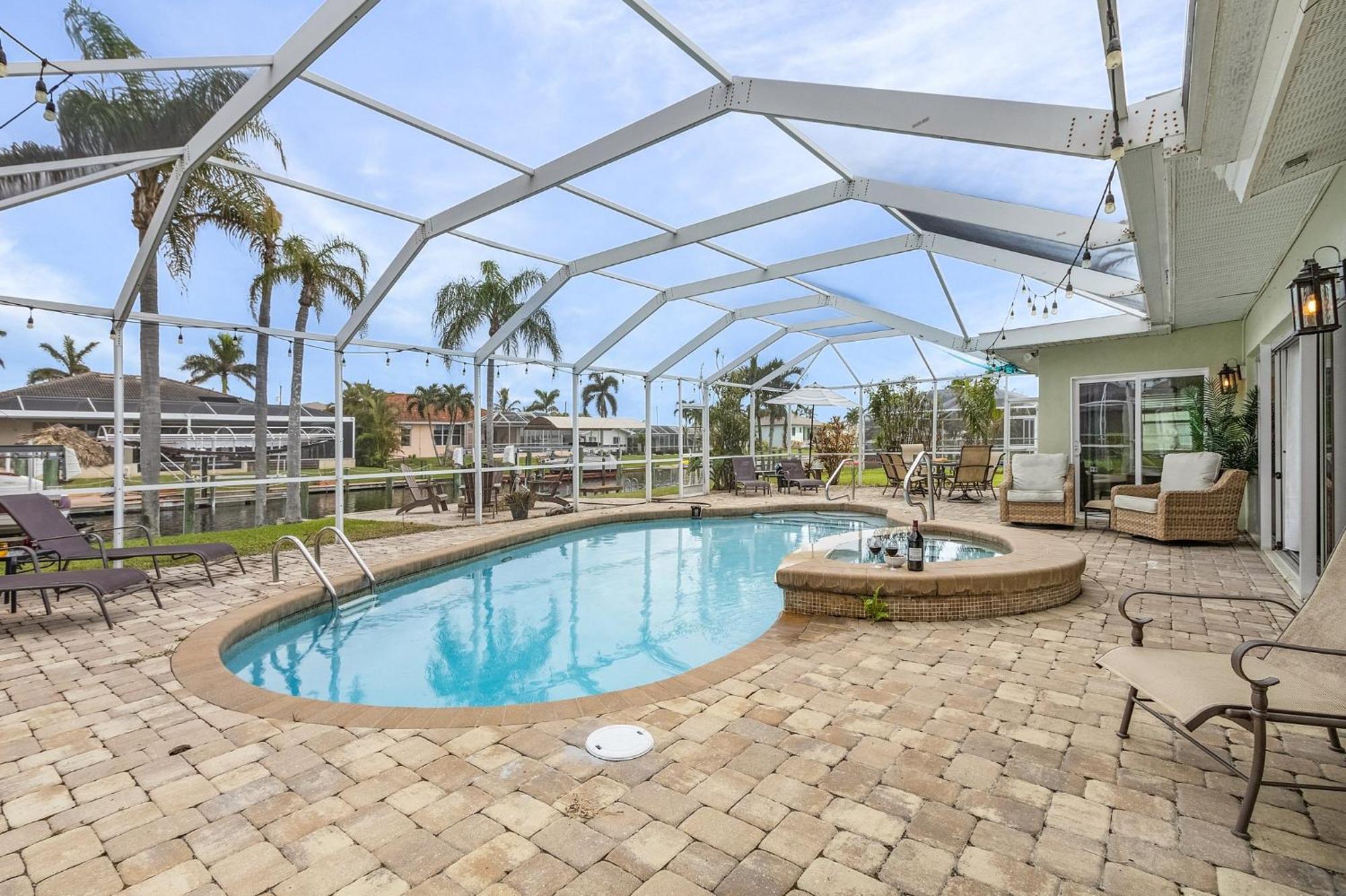 Villa Boating & Fishing Enthusiasts, Heated Pool And Spa, Bicycles - Latitude Adjustment - Roelens à Cape Coral Extérieur photo