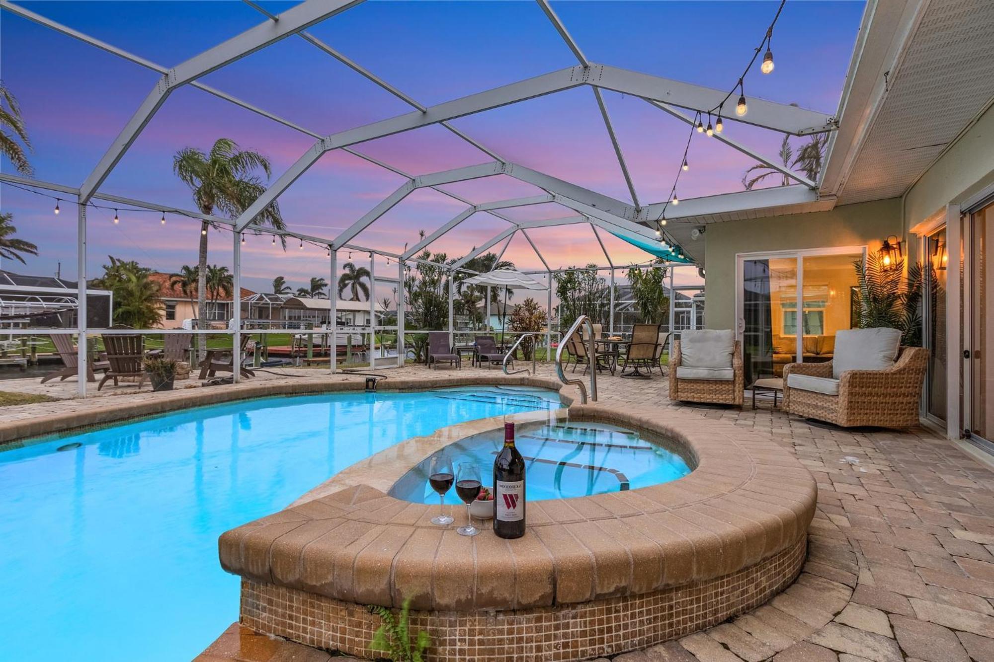 Villa Boating & Fishing Enthusiasts, Heated Pool And Spa, Bicycles - Latitude Adjustment - Roelens à Cape Coral Extérieur photo