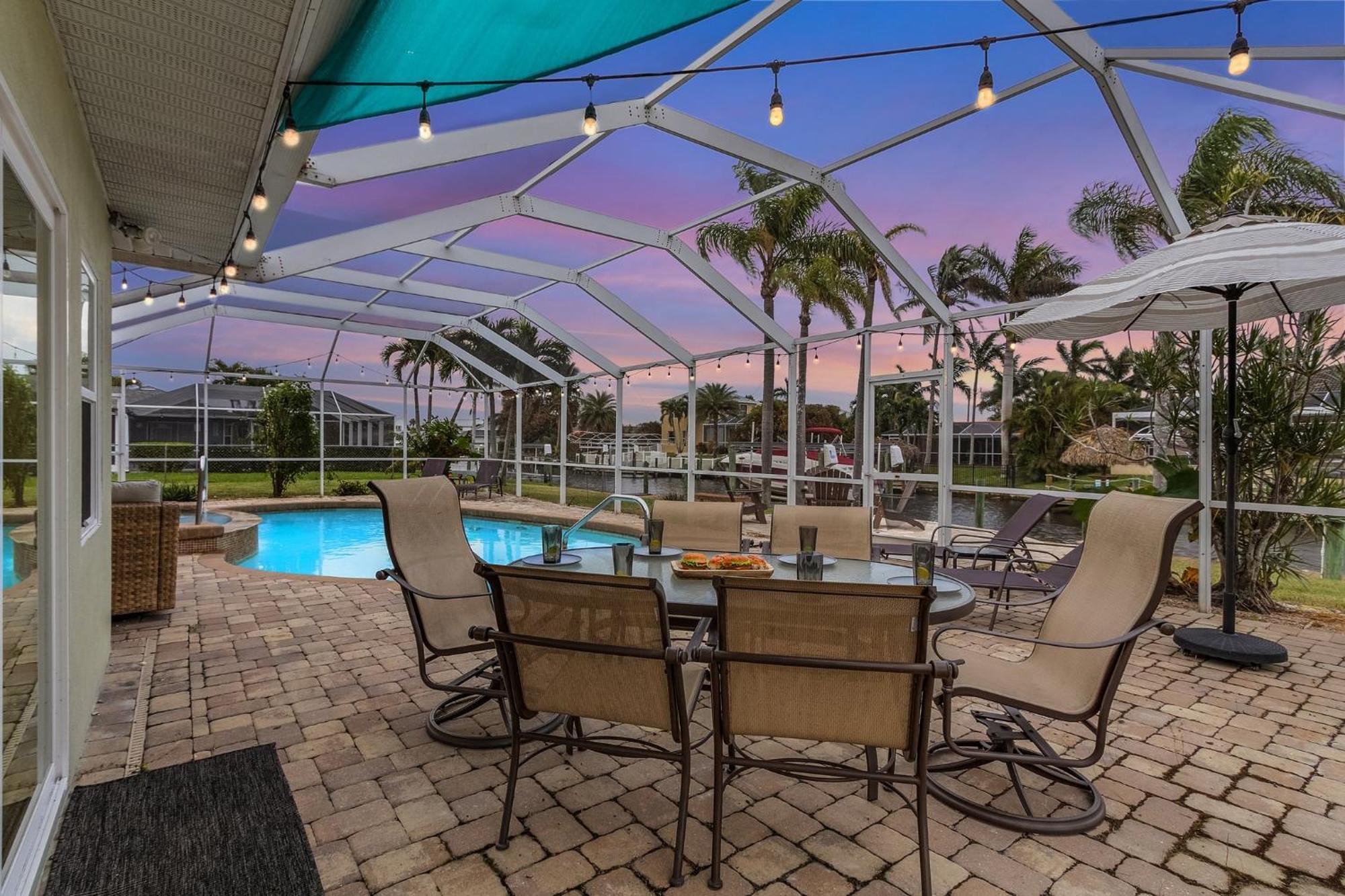 Villa Boating & Fishing Enthusiasts, Heated Pool And Spa, Bicycles - Latitude Adjustment - Roelens à Cape Coral Extérieur photo