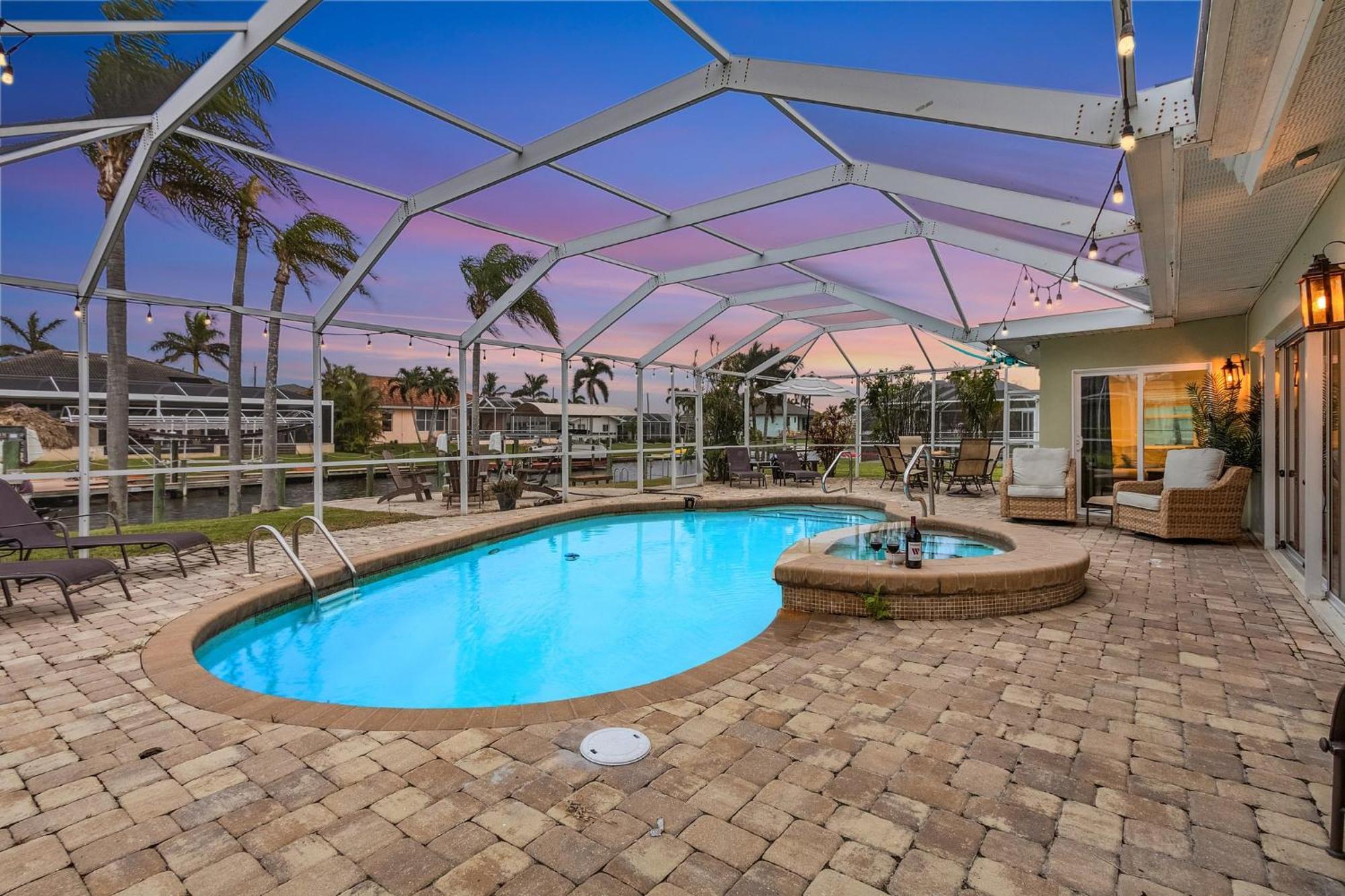 Villa Boating & Fishing Enthusiasts, Heated Pool And Spa, Bicycles - Latitude Adjustment - Roelens à Cape Coral Extérieur photo