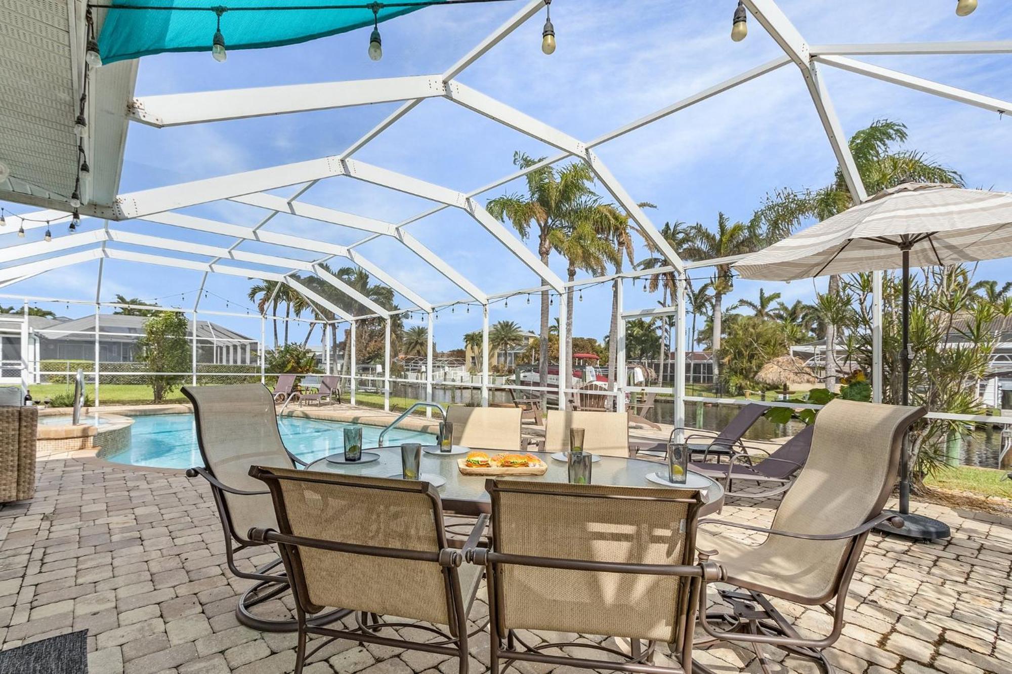 Villa Boating & Fishing Enthusiasts, Heated Pool And Spa, Bicycles - Latitude Adjustment - Roelens à Cape Coral Extérieur photo