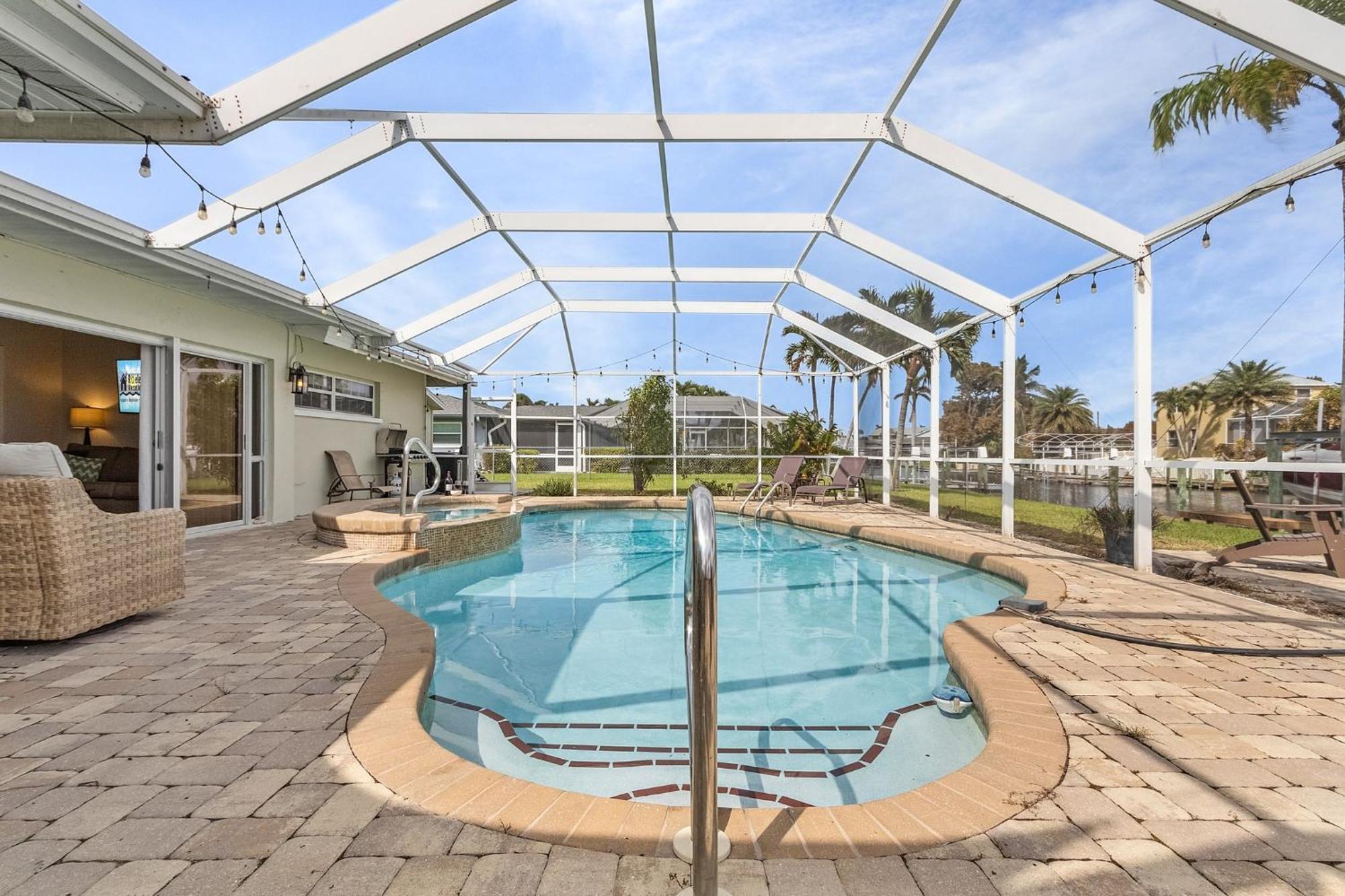 Villa Boating & Fishing Enthusiasts, Heated Pool And Spa, Bicycles - Latitude Adjustment - Roelens à Cape Coral Extérieur photo