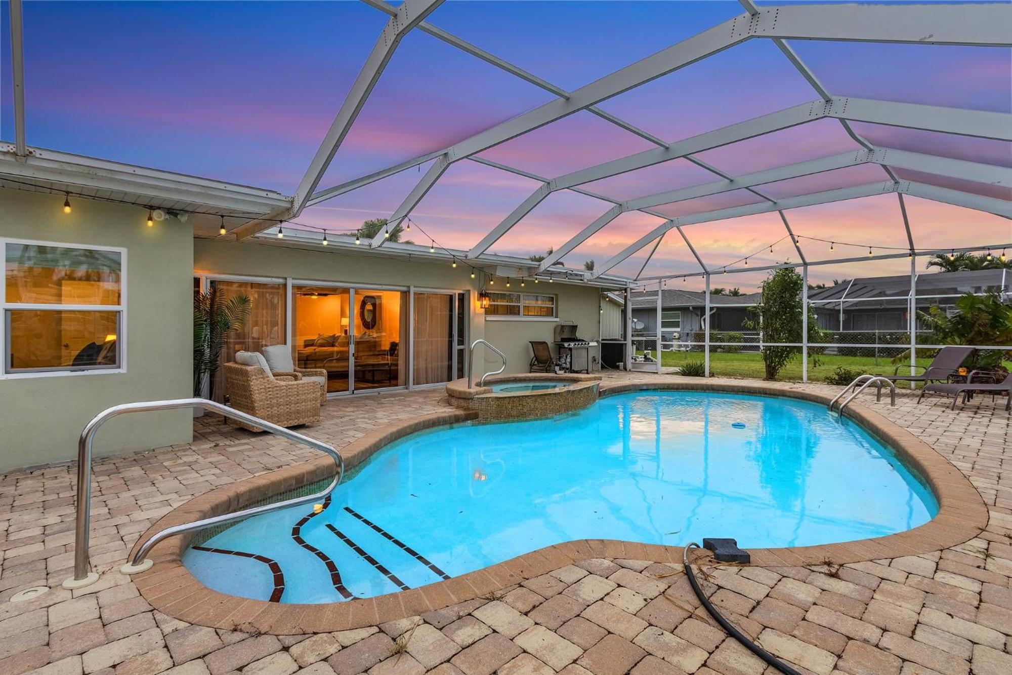 Villa Boating & Fishing Enthusiasts, Heated Pool And Spa, Bicycles - Latitude Adjustment - Roelens à Cape Coral Extérieur photo